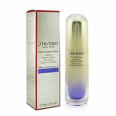 Shiseido Vital Perfection LiftDefine Radiance Serum 1.3oz/40ml  NEW In Retai BOX • $63.60