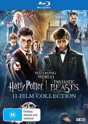 Harry Potter / Fantastic Beasts | 11 Film Collection ( Blu-ray 2022) *NEW* • $64.70