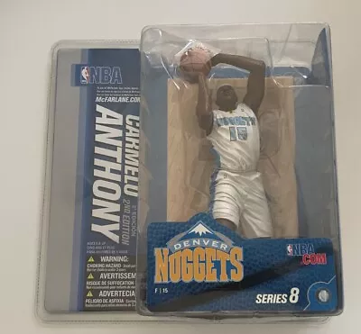 NBA Nuggets Carmelo Anthony Variant Blue Uniform 2nd Edition McFarlane Series 8 • $11