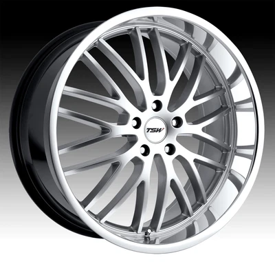 $247 • Buy TSW Snetterton Hypersilver 17x8 5x120 20mm (1780SNT205120S76)