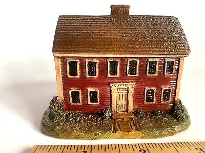 Vintage Miniature Dollhouse  Ceramic Clay Hand Painted Detailed House • $17.99