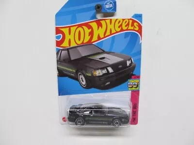 Hot Wheels - 2023 Series Car - Black '84 Mustang SVO • $3.25