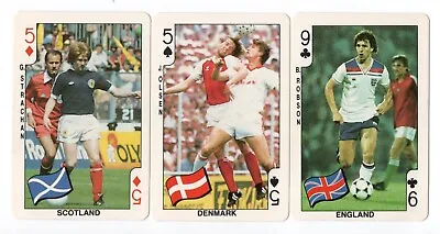 3 Manchester United Dandy Gum Playing Cards 1986 • £5.99