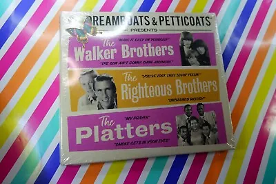 3xCD DREAMBOATS BEST OF WALKER Brothers RIGHTEOUS Brothers Platters New FREEPOST • £7.25