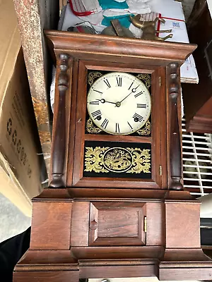 OLD ANTIQUE ATKINS  Mantel Shelf Clock GREAT CONDITION • $264