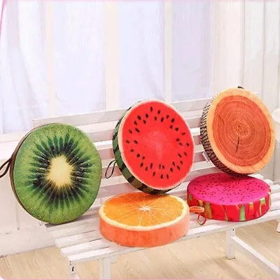 $18.81 • Buy Dining Outdoor Funny Fruit Seat Pads Seat Pads Chair Cushions Round  Pillow