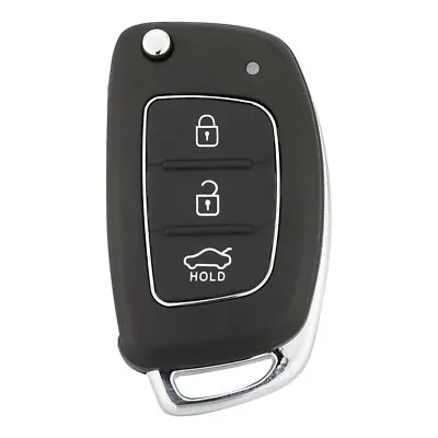 3B Flip Remote Key Shell Case Replacement Hyundai Key SANTA FE Ix35 Ix20 Ix45 • $15.50