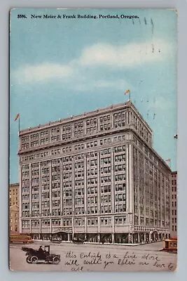 New Meier Frank Building DB 1910s Portland Oregon Postcard • $5.80