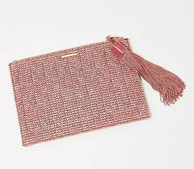 Vince Camuto Clutch With Tassel Detail Iggy Cherry Blossom • $30.39
