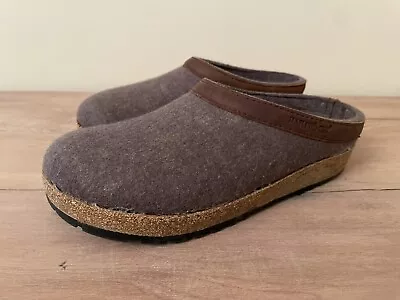 Haflinger Clogs GZL Boiled Wool Women’s Size 38 • $15