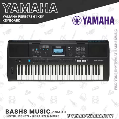 Yamaha PSRE473 61 Key Touch Response Keyboard Piano • $599