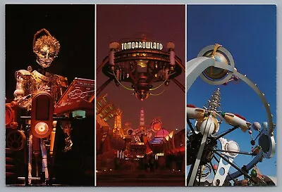 Disney World Tomorrowland Timekeeper & Star Jets Unused Vintage Postcard • $4.99