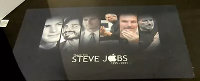 Thank You Steve Jobs Banner  22 X 14 Inches • $99.99