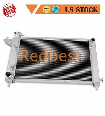 3 ROW ALUMINUM RADIATOR FITS 1994-1996 95 Ford Mustang GT GTS SVT V6 V8 MT #1488 • $101