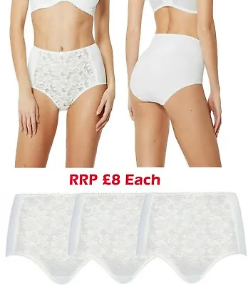 3x Ex M&S Women Shorts Briefs Knickers Pants Ladies Marks Spencer Lace Underwear • £9.99