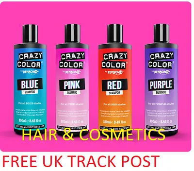 Crazy Color By Renbow-vibrent Shapoo/ Conditioner-all Type-250ml-fast Uk Post!!! • £7.75