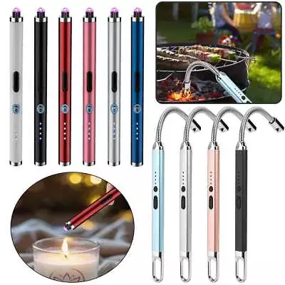 Rechargeable Electric Lighter Arc USB Candle BBQ Electronic Flameless Plasma US • $8.82