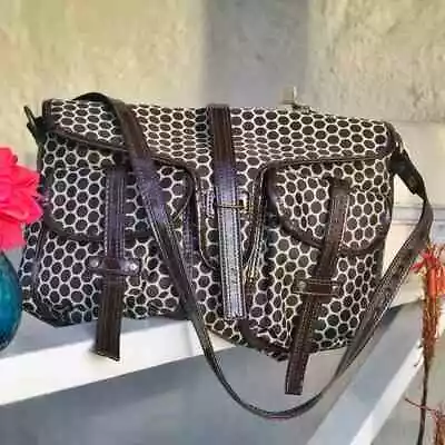 Mia Bossi Polka Dot  Reese Unisex Designer Diaper Bag • $58