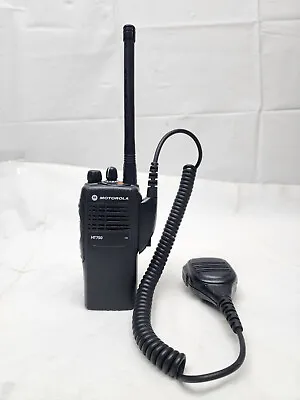 Motorola HT750 136-174 MHz VHF 16ch 2-Way Portable Radio AAH25KDC9AA3AN - USED • $119.99