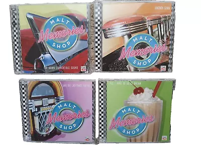 Malt Shop Memories Cd Set Of 4 Cds Jukebox Gems All I Have To Do Is Dream...... • $29.99