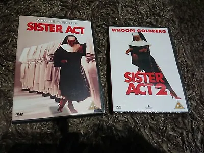 £3.95 • Buy Sister Act / Sister Act 2: Back In The Habit (DVD, 2005) 2 Movies, Whoopi Goldbe