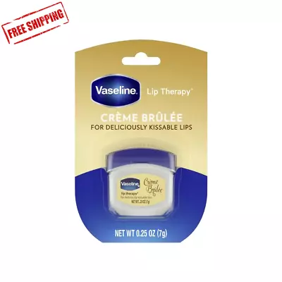 Vaseline Lip Therapy Creme Brulee 0.25 Oz (3 Pack) • $13.91