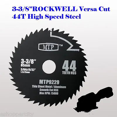 HSS 3-3/8   Wood & Metal Circular Saw Blade For Craftsman Nextec12v  15mm Makita • $7.95