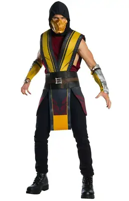 Mortal Kombat Scorpion Adult Halloween Costume • $44.99