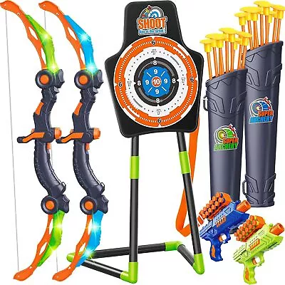 Arrow Toys With LED Light Up Archery Girls Toys For 5 6 7 8 9 10 11 12 Year Old • $64.90