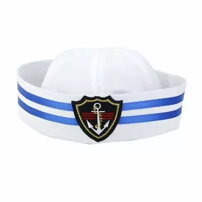 1 Kids Child  Sailor Hat Skipper    Party Costumes • £8.11