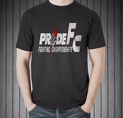 Pride FC Fedor Emelianenko Mirko Crocop Kazushi Sakuraba Black T-shirt Size S-5X • $26