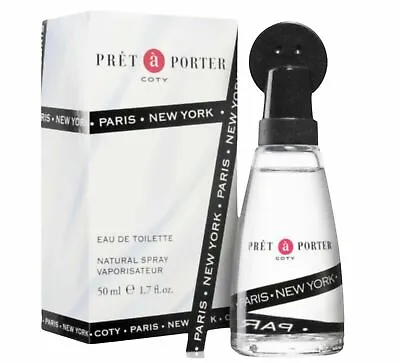 Coty Pret A Porter 50ml Eau De Toilette Spray Brand New Free P&P • £11.99