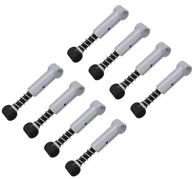 ☀️LEGO NEW 8x Genuine Technic Grey Shock Absorbers Soft Suspension Springs • $32.47