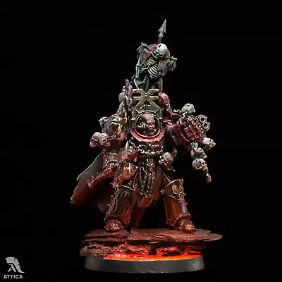 Lord Zhufor Terminator World Eaters Painted Figure Warhammer 40k | Art Level • $184.96