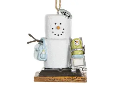 Smores Ornament 2024 Babys First Christmas Ornament Smores Baby Boy Ornament • $16.99