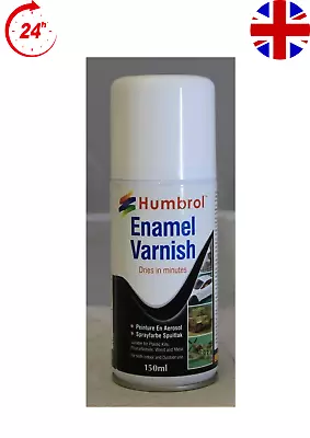 Humbrol AD6999 Enamel Varnish Spray Paint Satin 150Ml UK • £7.69