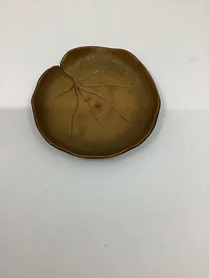 McClelland Barclay Bronze Lilypad Dish Signed • $39.99