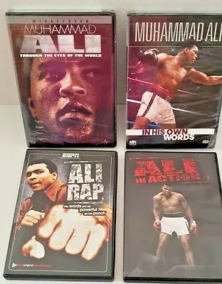 MUHAMMAD ALI VIDEOS  (Set Of 4) ALI CLASSIC FIGHTS • $25