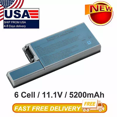 Li-ion 6-Cell 5200mAh Replacement Battery For Dell Latitude D820 D830 D531 D531N • $15.99