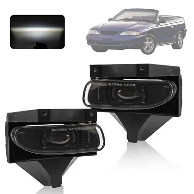 For Ford Mustang 99-04 Pair Bumper LED Fog Lights Lamps Replacement 12V • $59.90