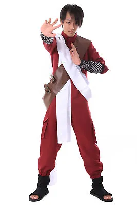 Halloween Party Cosplay Costume Sand Ninja Gaara Outfit V3 US Size Kid - XXXL • $69.98