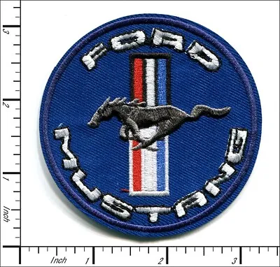 22 Pcs Embroidered Iron On Patches Ford Motors Mustang 77x77mm AP063fD4 • $18.68