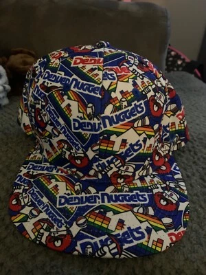 $29.99 • Buy Zephyr NBA Denver Nuggets Retro Design Adjustable SnapBack Hat With Sticker