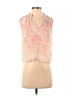 Bella Dahl Women Pink Sleeveless Blouse XS • $26.74