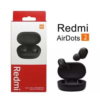 New Xiaomi Redmi Airdots 2 Wireless Bluetooth Headset With Mic Earbuds Airdots 2 • $11.50