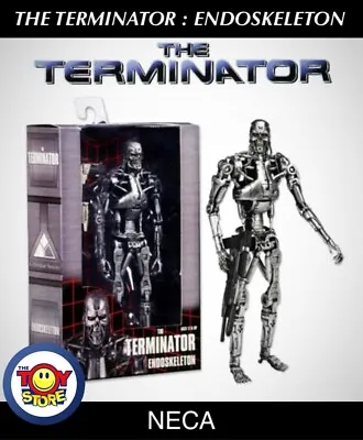 Terminator Classic T-800 Silver Endoskeleton 7  NECA PVC Action NEW IN BOX • $58