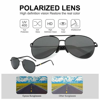 $10.85 • Buy UV400 Photochromic Polarised Polarized Sunglasses Fishing Driving Eyewear Retro