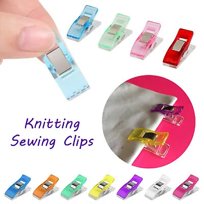 20-50 Set Quilter Holding Binding Plastic Clamps Clips Sewing Accessories Fabric • £5.29