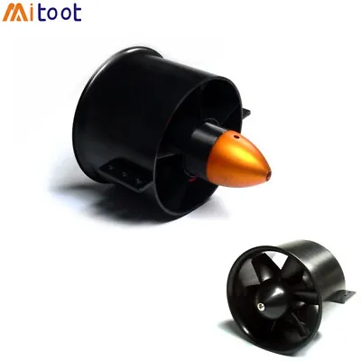 70mm 6 Blades Ducted Fan EDF With 3000KV 650W Brushless Motor For RC Airplane • $11.53