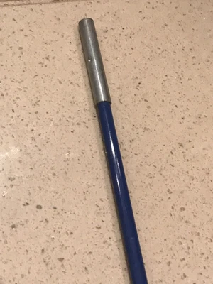 £2.99 • Buy Replacement Fibreglass Tent Pole Blue 9mm (Repair Spare) Double Ended Used Vango